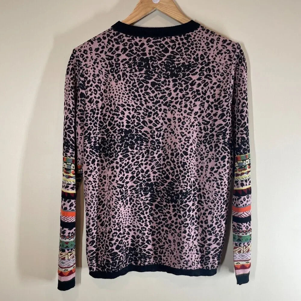 Aldomartins Montage Knit Pullover Sweater Size M *READ‎ Long Sleeve Crew Neck - Picture 3 of 10